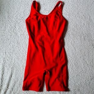 The Body Co Vintage 80s Exercise Aerobic Unitard Body Suit Medium